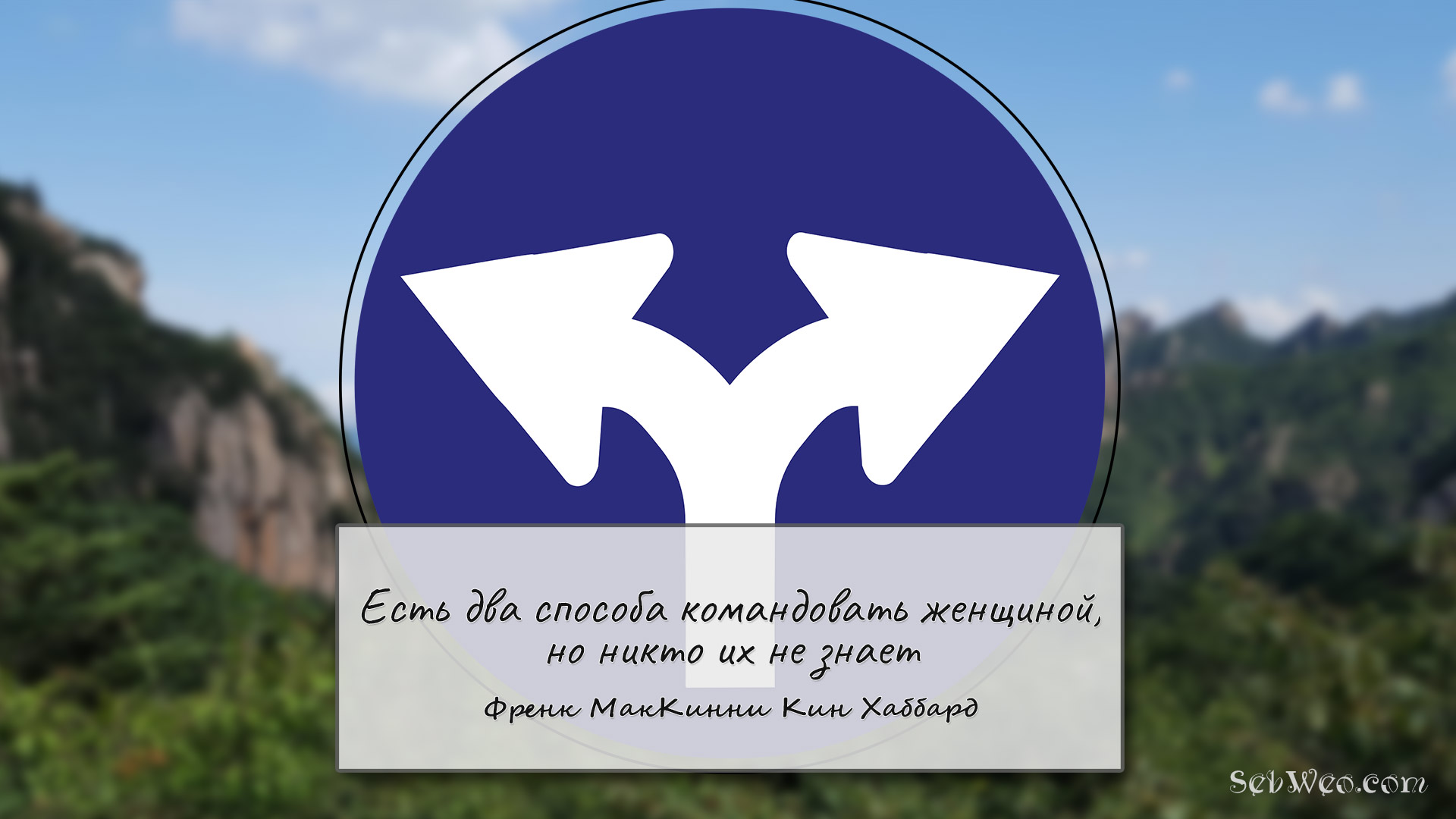 Есть два способа командовать женщиной, но никто их не знает → Френк МакКинни Кин Хаббард