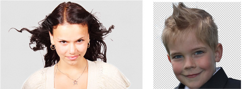 Як вирізати волосся з фону зображення в Фотошоп