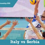 Волейбол. Лучшие игры: Италия vs Сербия