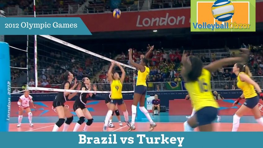 Бразилия vs Турция | Женский волейбол на ХХХ Олимпиаде 2012