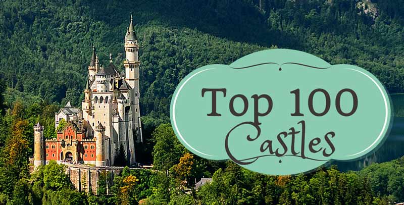 ТОП-100 самых красивых замков в мире