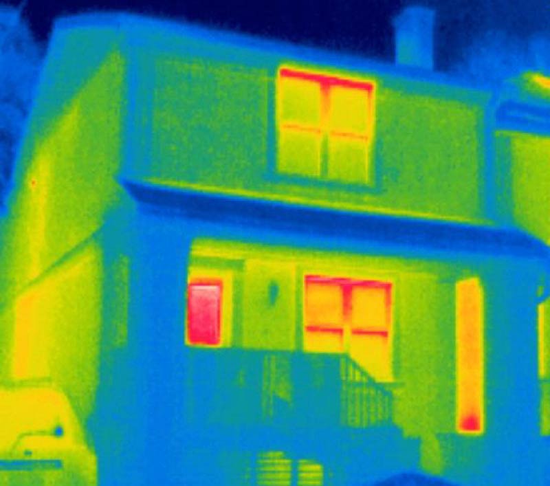 Втрати теплової енергії каркасного будинку