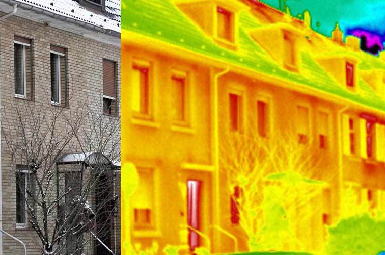 Потери тепловой энергии кирпичного дома