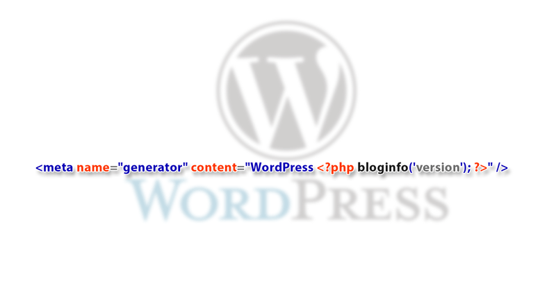 Как удалить номер версии WordPress из исходного кода