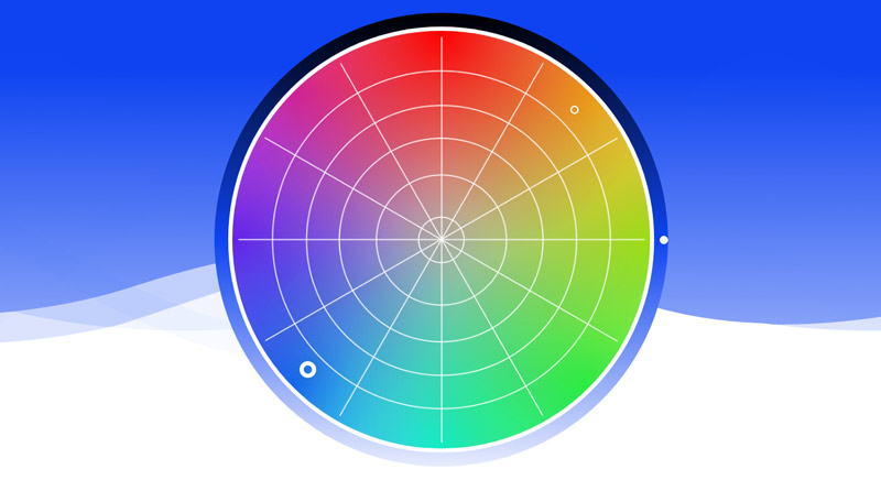 Цветовой круг – бесплатный онлайн генератор цветов