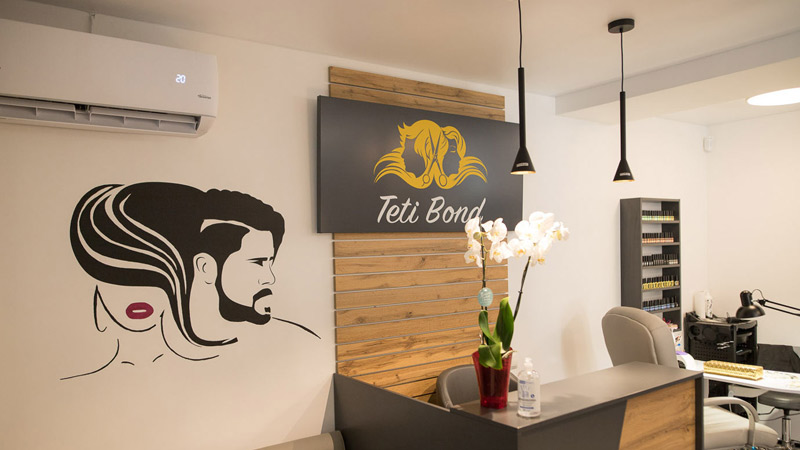 Сайт для перукарні Teti Bond